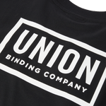 Union Team Hoodie 2026 - A black hoodie with a white logo on the chest and a drawstring hood.