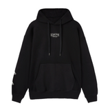 CAPiTA Longo Hoodie 2026 - Black hoodie with white logo on chest and sleeve.