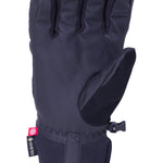 The 686 Men's GORE-TEX Linear Under Cuff Glove 2025 is dark gray with a black palm.