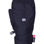 The 686 Primer Mitt has a black palm with a white logo and accents on the cuff.