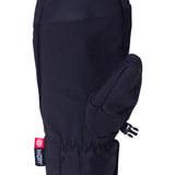 The 686 Men's Primer Mitt 2025 is black with an insulated hood and a fleece-lined interior.