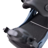 Fix Truce Snowboard Binding 2024 - Black snowboard binding with silver screws and bolts.