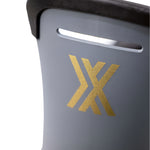 Fix Yale Snowboard Binding 2024 - Black snowboard binding with silver screws and bolts.