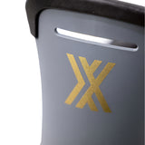 Fix Yale Snowboard Binding 2024 - Black snowboard binding with silver screws and bolts.