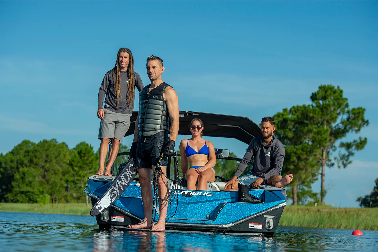 thumbnail image 2 of HO Hovercraft Slalom Waterskis - Medium With Stance 110 ARTP Bindings (7-11) 2 of 14
