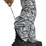 Burton Women's Marcy 2L High Rise Stretch Pants 2025 - Black snow pants with a black and white abstract pattern, featuring a high rise design and stretch material.