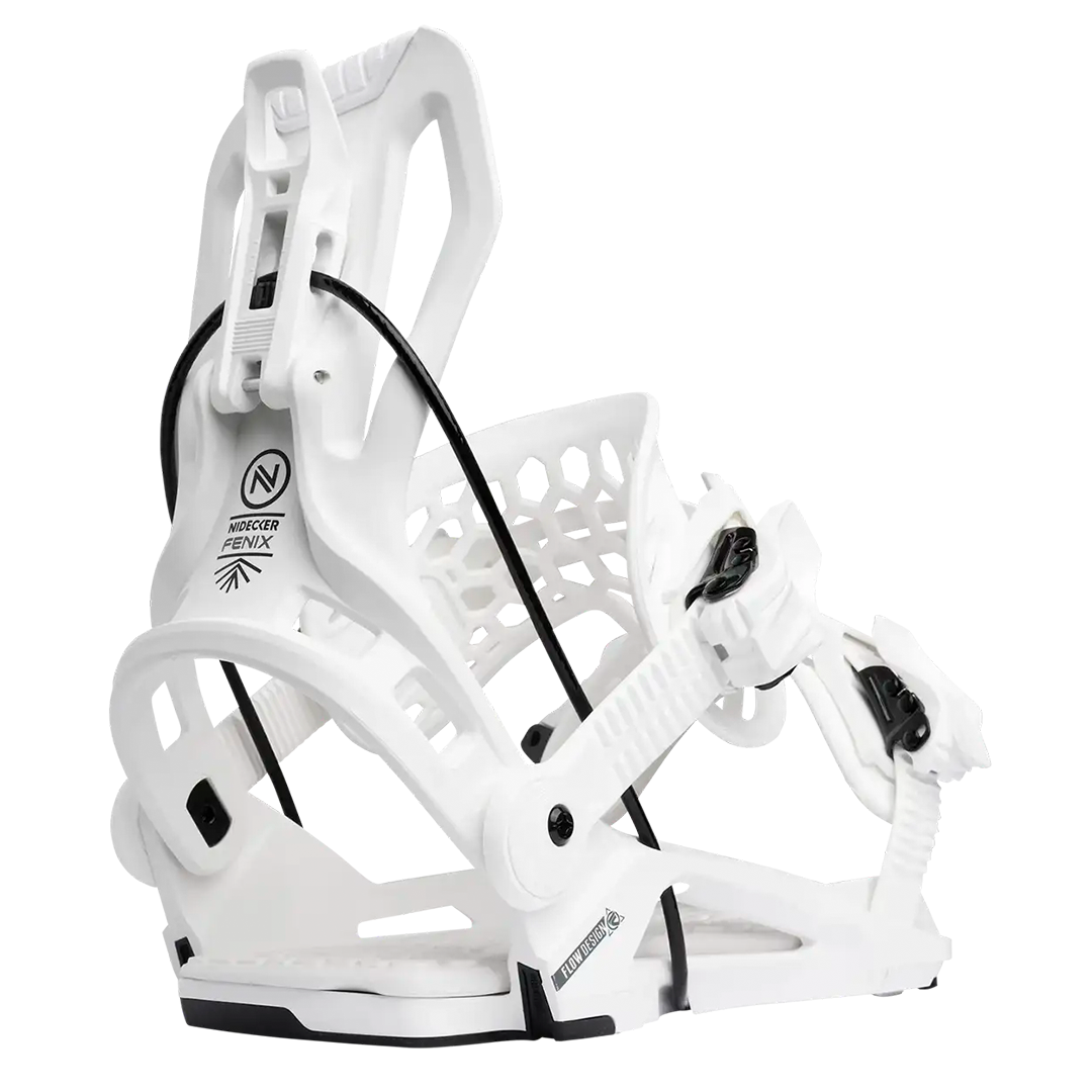 Nidecker Flow Fenix Snowboard Bindings 2026 – Ski Pro AZ Nidecker Flow Fenix Snowboard Bindings 2026 – Ski Pro AZ