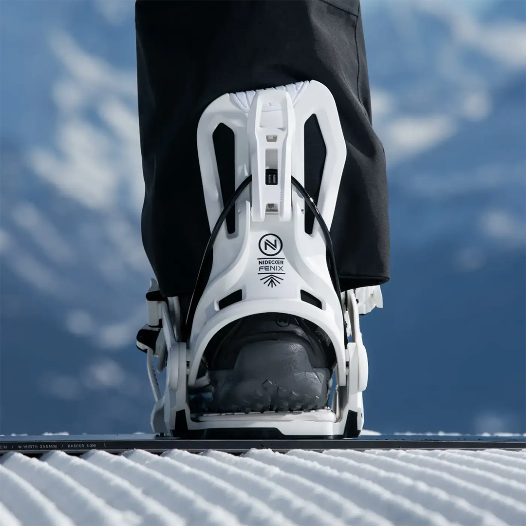 Nidecker Flow Fenix Snowboard Bindings 2026 – Ski Pro AZ Nidecker Flow Fenix Snowboard Bindings 2026 – Ski Pro AZ
