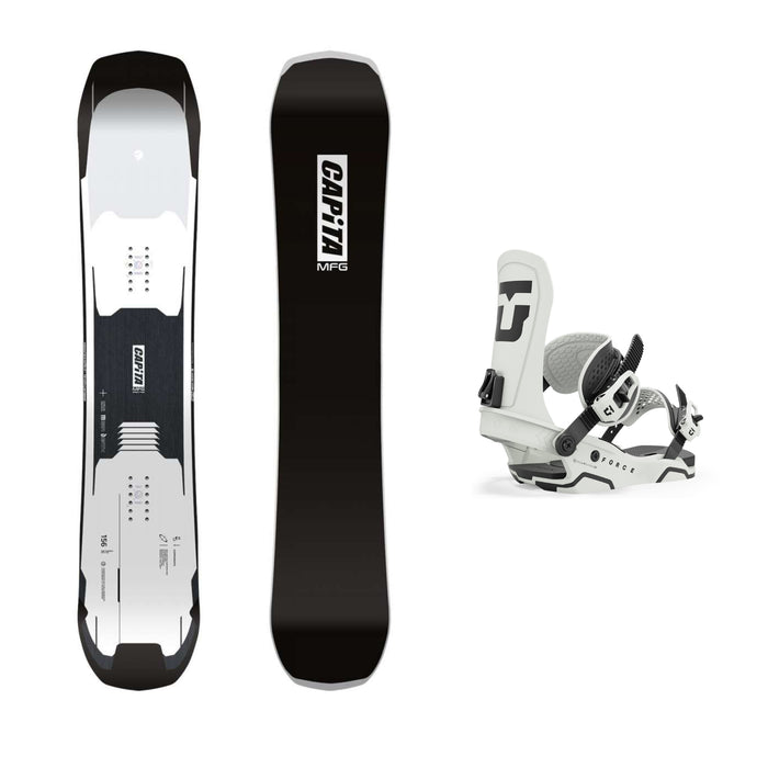 CAPiTA Mega Death Snowboard with Union Force Classic Snowboard Bindings 2025