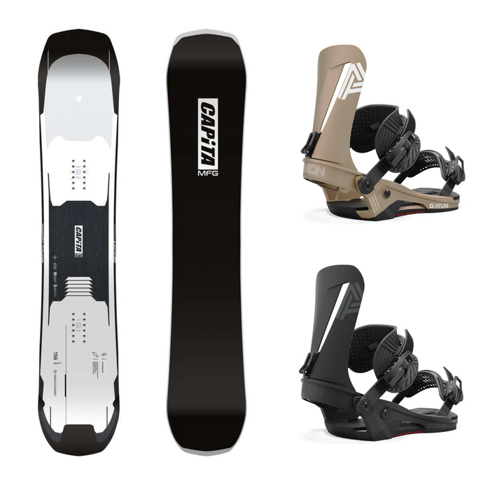 CAPiTA Mega Death Snowboard with Union Atlas Binding 2025