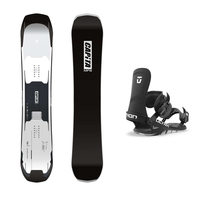 CAPiTA Mega Death Snowboard with Union Ultra Snowboard Bindings 2025