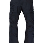 Burton Cargo 2L Shell Pants 2025 - Black pants with cargo pockets on each thigh and a white logo on the right leg.