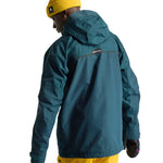 Burton Frostner 2L Jacket 2025 - A dark green jacket with a hood and zippered pockets.