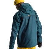 Burton Frostner 2L Jacket 2025 - A dark green jacket with a hood and zippered pockets.
