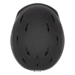 Smith Level MIPS Helmet 2025 - Black helmet with white logo on front, featuring a sleek design and ventilation system.