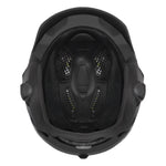 Smith Level MIPS Helmet 2025 - Black helmet with white logo on front, featuring a sleek design and ventilation system.