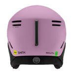 Smith Method Pro MIPS Helmet 2025 - A pink helmet with a black strap on top and a white logo that says "MIPS" in small letters.