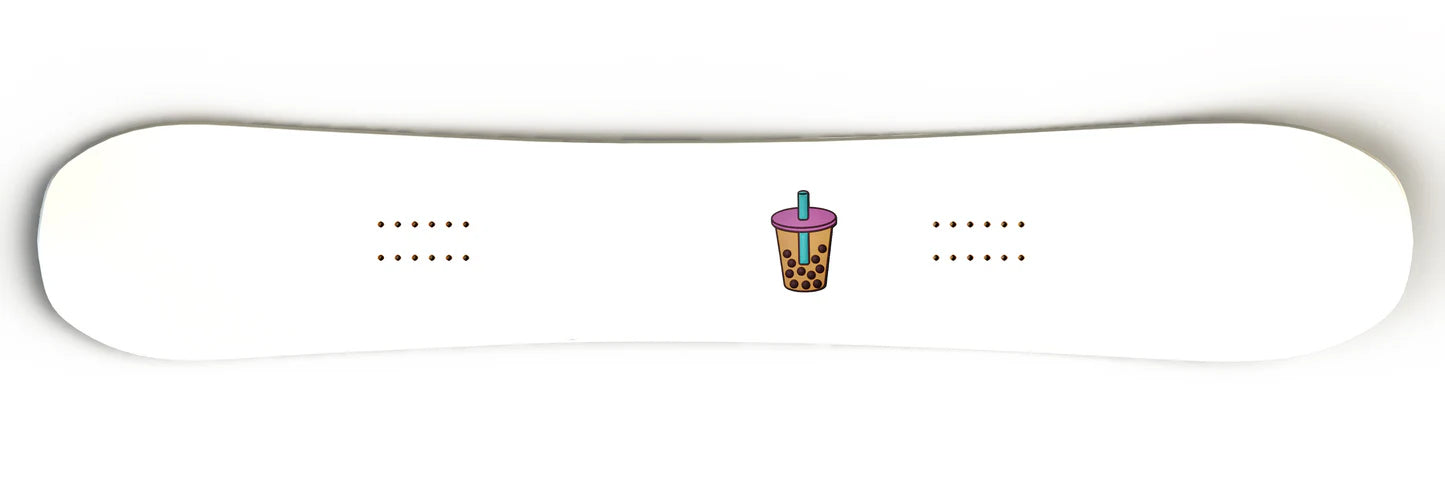 StompCharms Boba Milk Tea Large Stomp Pad 2025 - A large stomp pad with a design featuring boba milk tea.