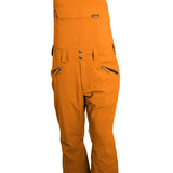 Turbine Mission II Bib - Bib-style snow pants with a black stripe on the side of each leg.