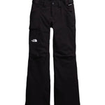 North Face Women's Freedom Insulated Pant 2025 - Black insulated ski pants with a white logo on the left leg.