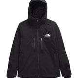North Face Chakal Insulated Jacket - A black insulated jacket with a white logo on the left chest and two zippered pockets at the waist.