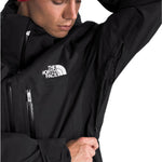 North Face Chakal Insulated Jacket - A black jacket with a white logo on the left chest area.