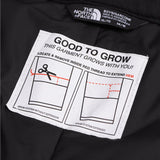 North Face Boys' Freedom Insulated Pant - Black insulated snow pants with a white logo on the left leg.