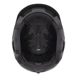 Smith Nexus MIPS Helmet 2025 - Black helmet with white logo on front, black straps and padding.