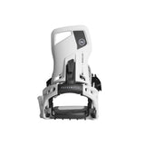 Nidecker Supermatic Snowboard Binding - 2025 snowboard binding with a predominantly white color scheme and black accents.