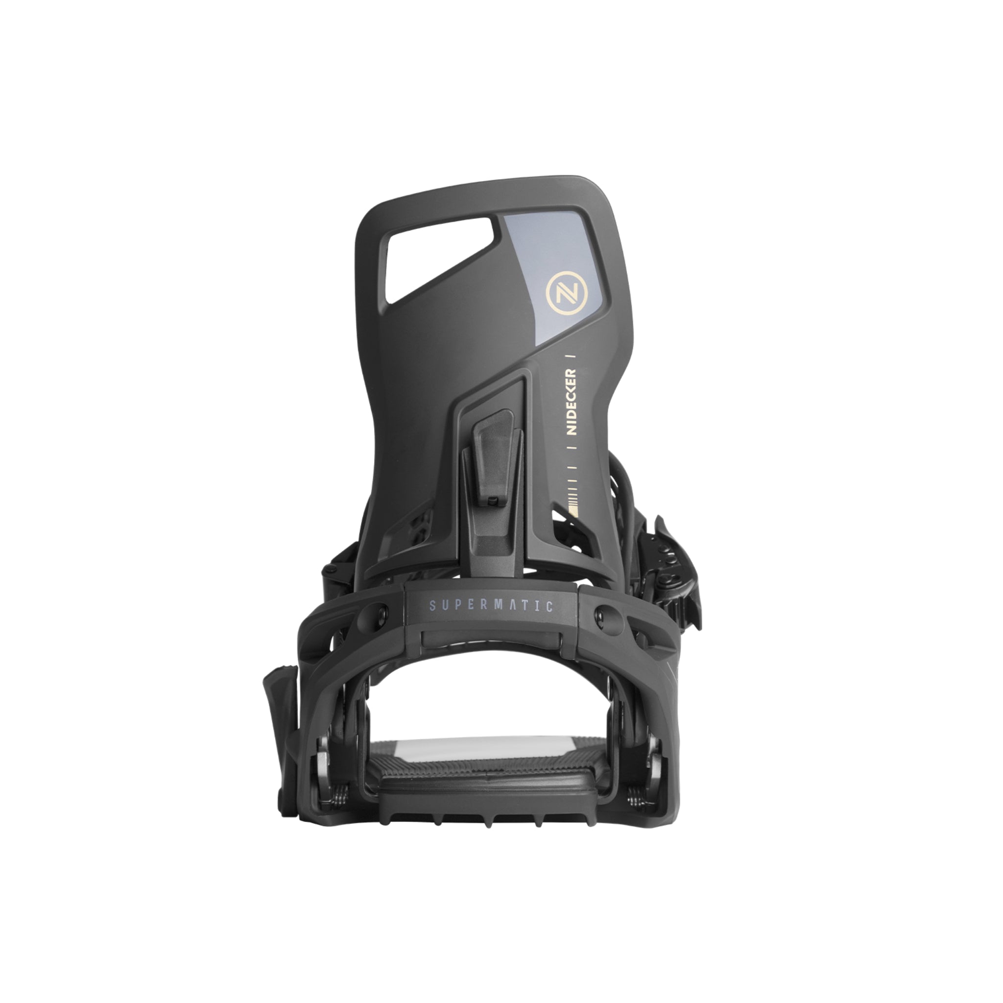 スノーボード Nidecker Supermatic Bindings L 23-24 2023-2024 Nidecker Supermatic Snowboard Binding | Blister Review