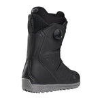 Nidecker Men's Altai Snowboard Boot 2025 - A black snowboard boot with a textured pattern on the side and a white sole.