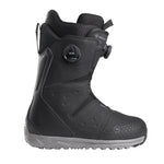 Nidecker Men's Altai Snowboard Boot 2025 - Black snowboard boots with a textured pattern on the toe and heel areas.