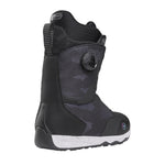 Nidecker Rift Women's Snowboard Boots 2025 - A black snowboard boot with a subtle pattern of small, light-colored dots on the upper portion.