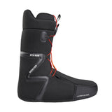 Nidecker Sierra Men's Snowboard Boots 2025 - Black snowboard boots with a textured pattern on the toe and heel areas.
