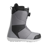 Nidecker Sierra Men's Snowboard Boots 2025 - A pair of snowboard boots with a black and grey color scheme, featuring a textured pattern on the upper material.
