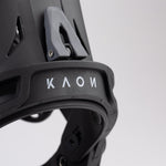Nidecker Kaon Snowboard Binding 2025 - A black snowboard binding with a sleek, modern design and silver hardware.