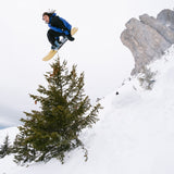 Nidecker Kaon Snowboard Binding 2025 - A snowboard binding with a black base and silver screws on a white background.