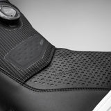 Nidecker Rift APX Men's Snowboard Boots 2025 - Black snowboard boots with a textured pattern on the toe and heel areas.