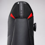 Nidecker Rift APX Men's Snowboard Boots 2025 - Black snowboard boots with red accents and a textured toe cap.