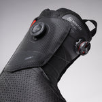 Nidecker Rift APX Men's Snowboard Boots 2025 - Black snowboard boots with red accents and white lettering on the side.