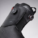 Nidecker Rift APX Men's Snowboard Boots 2025 - Black snowboard boots with red accents and white lettering on the side.