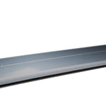Nidecker The Smoke Snowboard 2025 - A dark gray snowboard with a subtle white smoke pattern on its top surface.