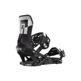 Now Men's Select Pro Binding 2024 - Black bindings with white lettering and logos on straps.