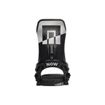 Now Men's Select Pro Binding 2024 - A black binding with a white "N" logo on top and a textured footbed.