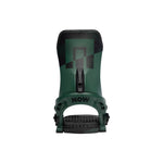 Now Men's Select Pro Binding 2024 - A dark green snowboard binding with a black strap and buckle.