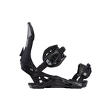 Now Men's Select Pro Binding 2024 - Black bindings with white lettering and a silver logo on the highback strap.