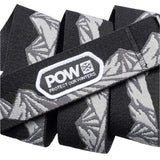 Arcade POW X Joseph Toney Belt 2025 - Black belt with white logo and snowflake design on front.
