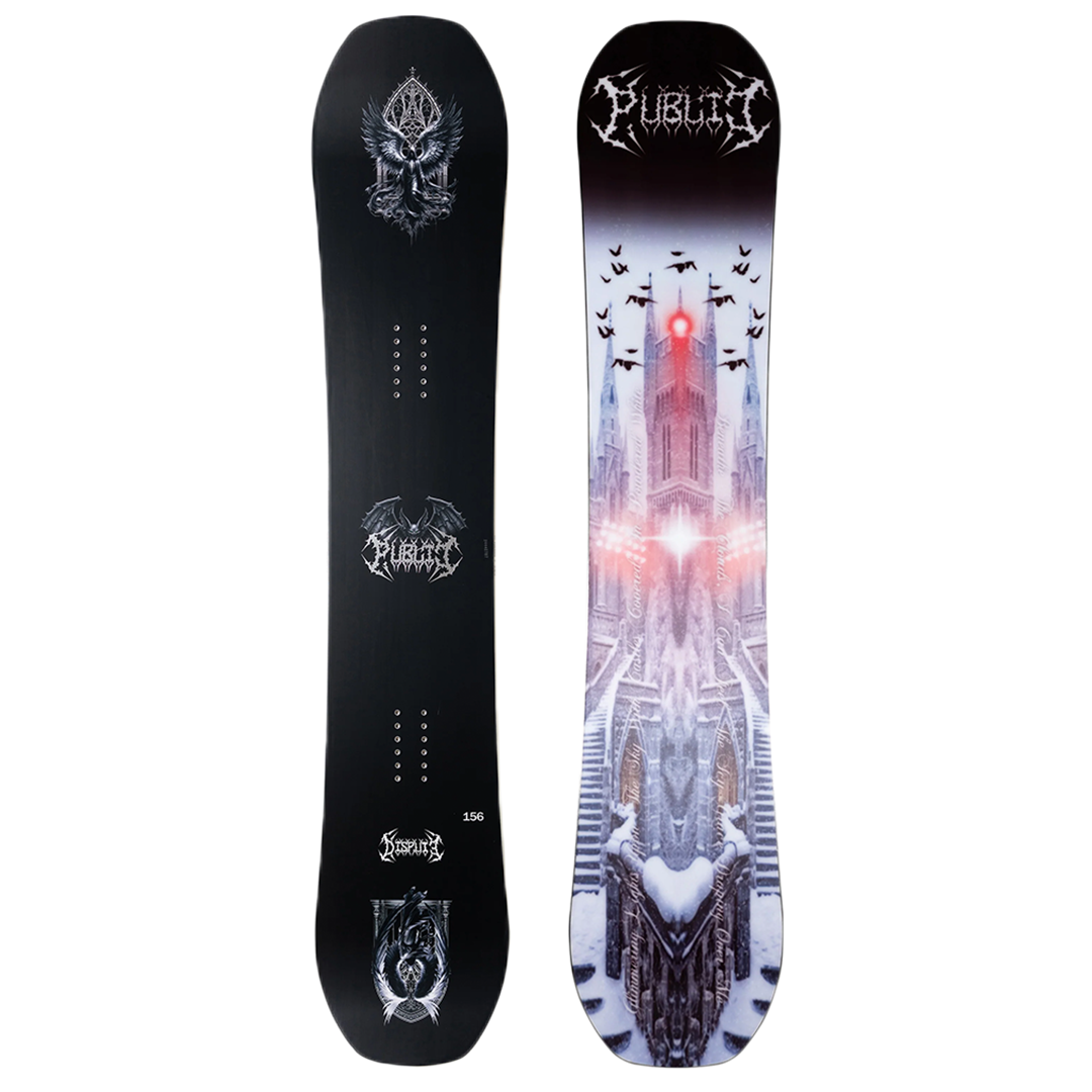 Public Dispute Snowboard 2026 | Directional Twin Hybrid Camber