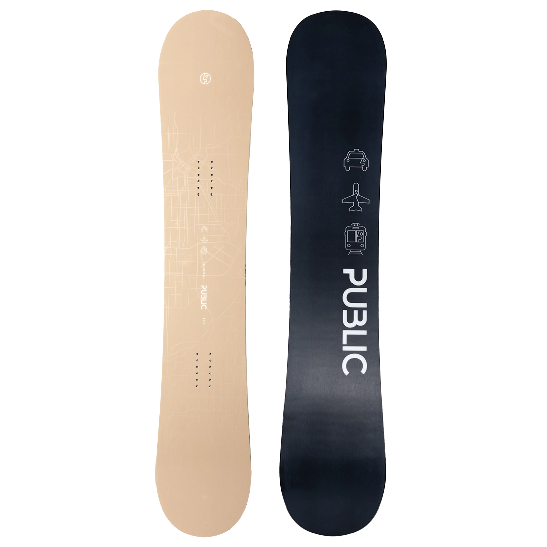 Public General Snowboard 2026 | Versatile True Twin Snowboard