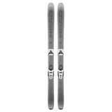 Head KORE 87 Skis 2025 - A pair of skis with a gray and black patterned design on the top sheet, featuring a subtle gradient effect that transitions from light to dark.